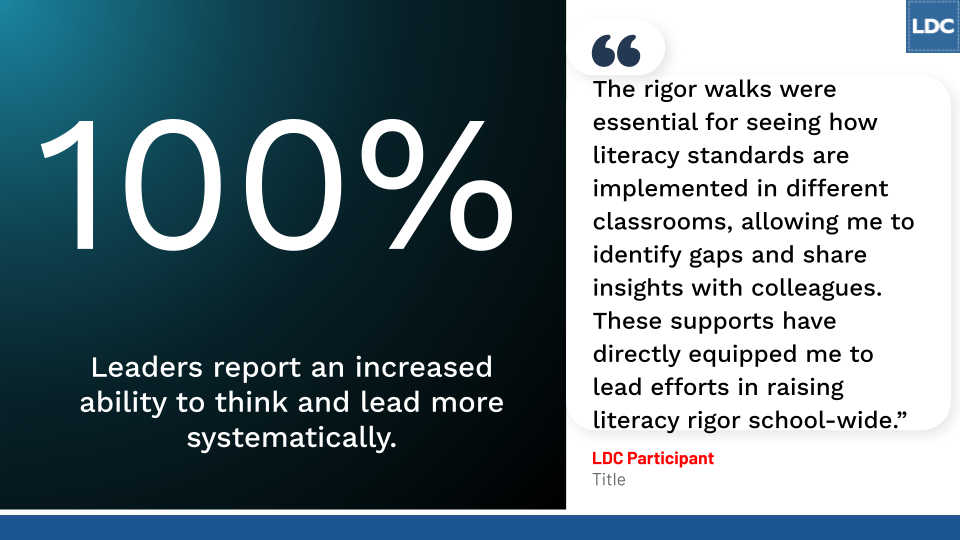Key ILT outcome graphic